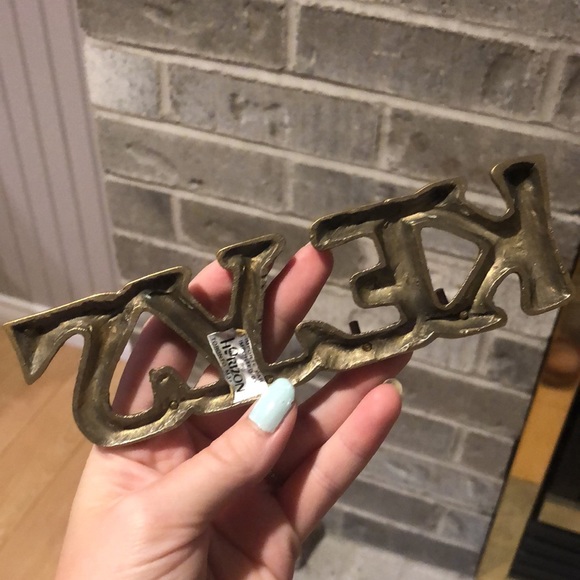 Vintage Horizon Brass “KEYS” Hook - Picture 5 of 6